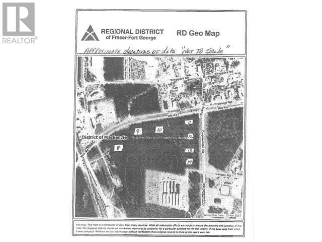 LOT 12 5181 COQUIWALDIE ROAD — Mackenzie, British Columbia - Photo 2 of 3