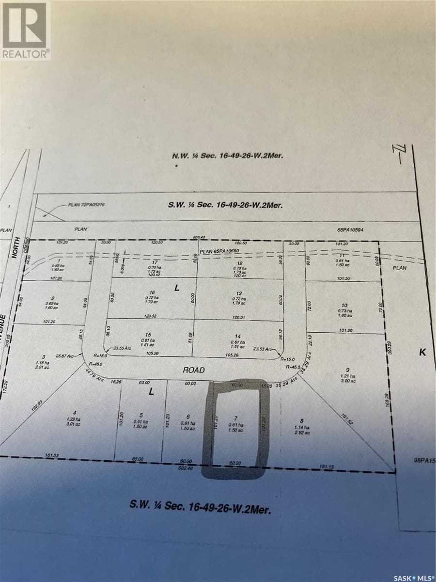 LOT 7 Robertson Crescent — Buckland Rm No. 491, Saskatchewan - Main photo