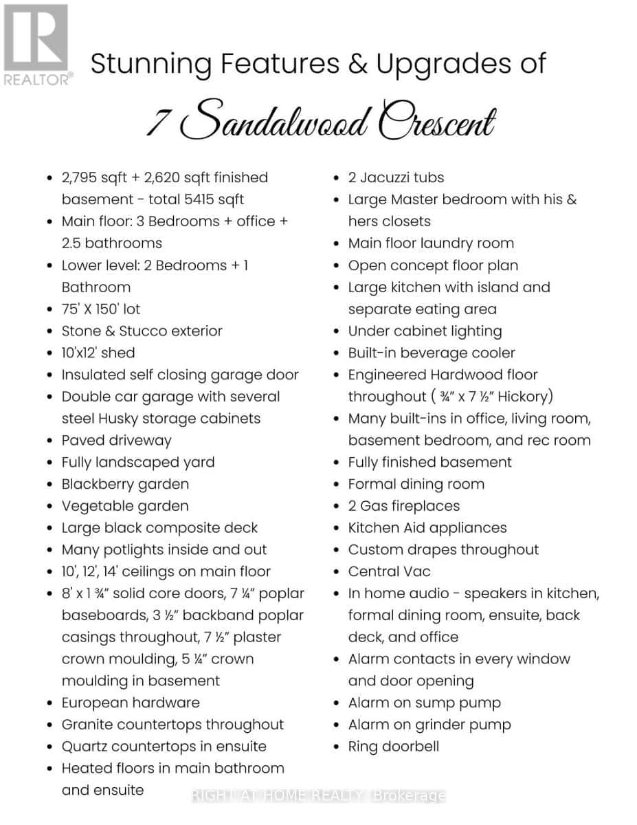 7 SANDALWOOD CRESCENT — Niagara-on-the-Lake (St. Davids), Ontario - Photo 2 of 50