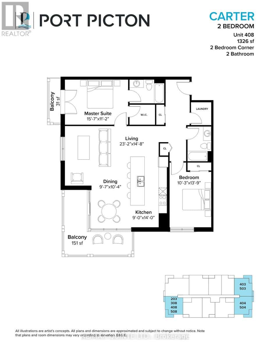 404 - 17 CLEAVE AVENUE — Prince Edward County (Picton Ward), Ontario - Photo 5 of 24