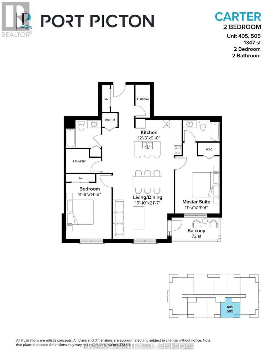 405 - 17 CLEAVE AVENUE — Prince Edward County (Picton Ward), Ontario - Photo 4 of 23