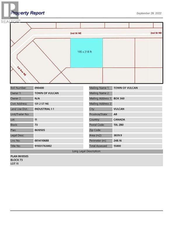 131 2 Street NE — Vulcan, Alberta - Main photo