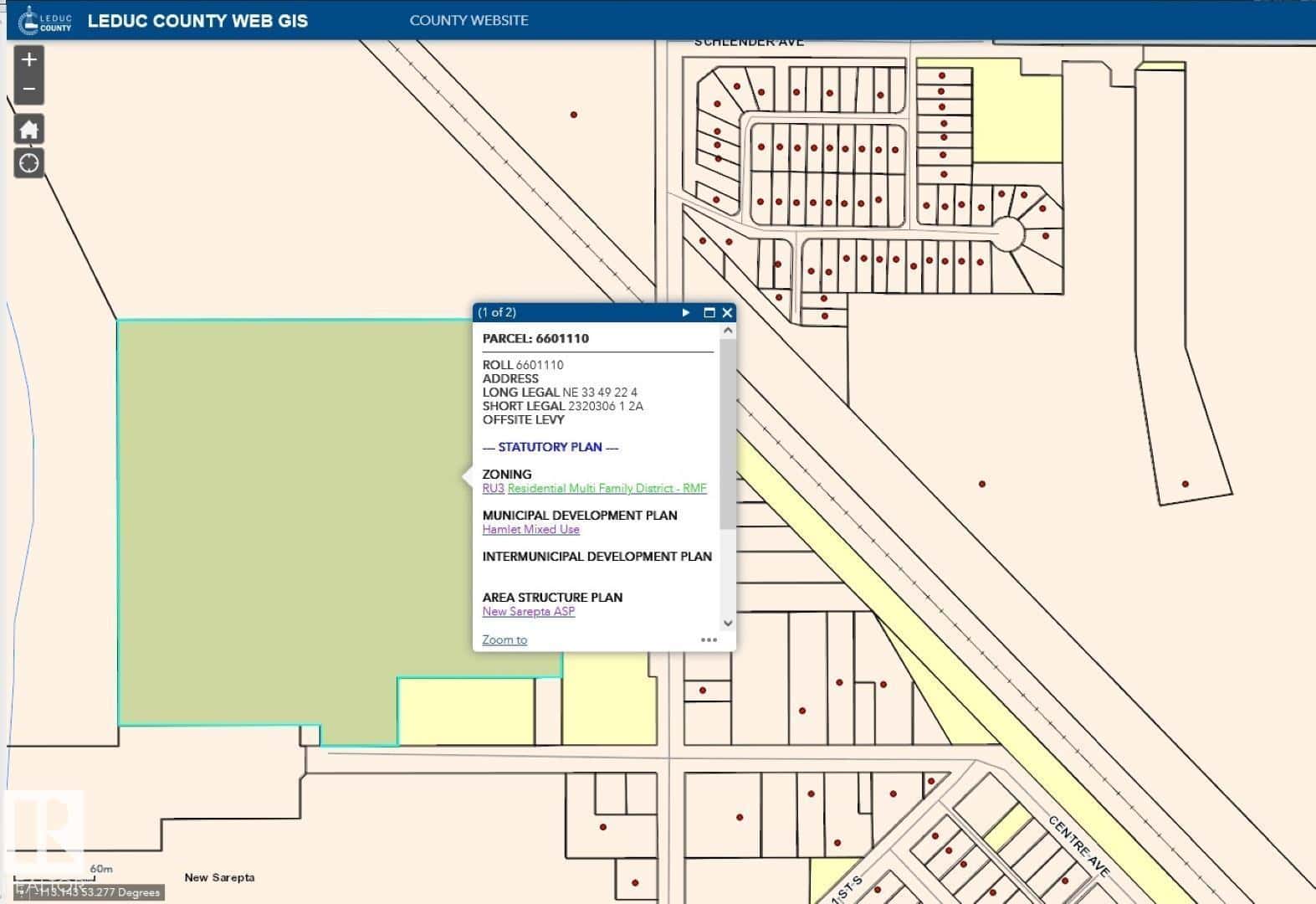 Centre St North of Centre Av — New Sarepta, Alberta - Photo 2 of 22