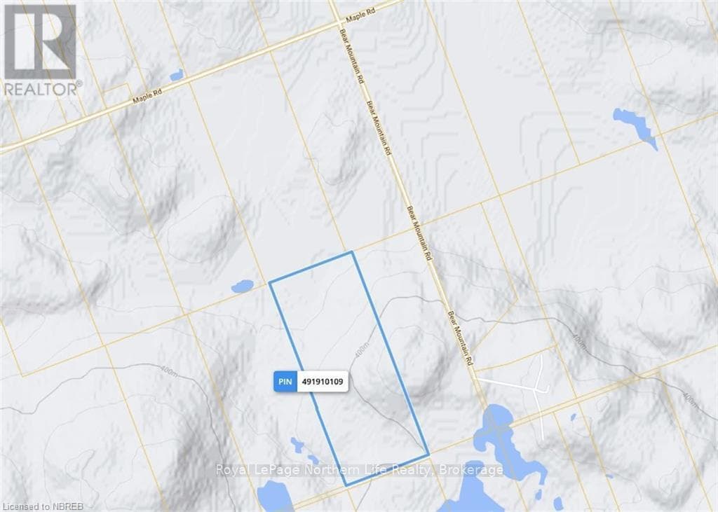 LT 4 CON B BEAR MOUNTAIN — Chisholm, Ontario - Main photo