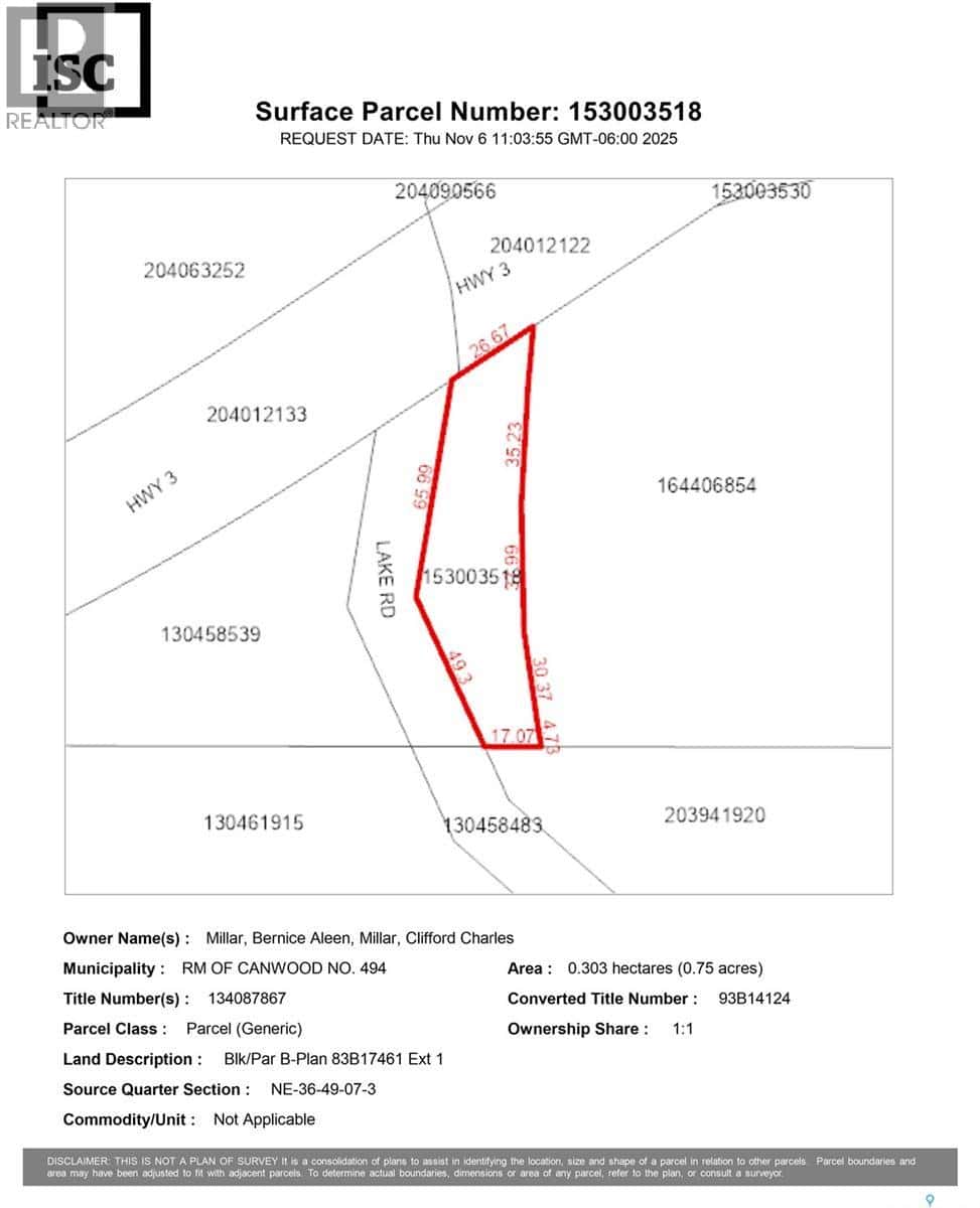 Millar Land — Canwood Rm No. 494, Saskatchewan - Photo 2 of 3