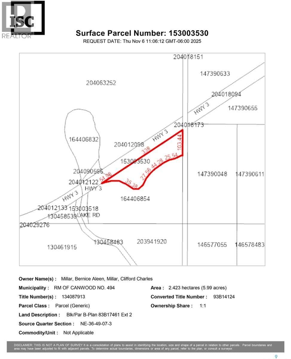 Millar Land — Canwood Rm No. 494, Saskatchewan - Photo 3 of 3