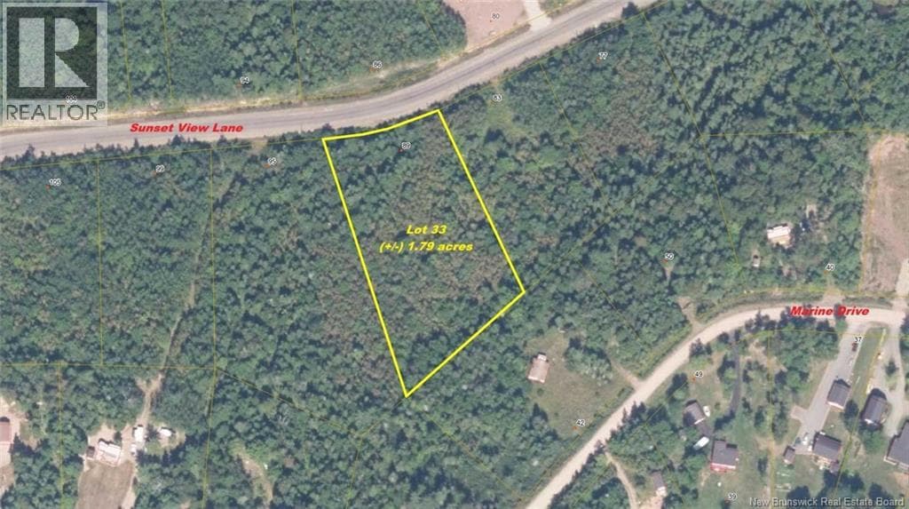 Lot 33 Sunset View Lane — Cumberland Bay, New Brunswick - Main photo