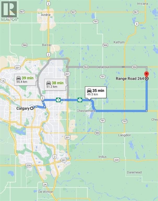 W4R26T25S16QSE Range Road 264 — Rural Wheatland County, Alberta - Main photo