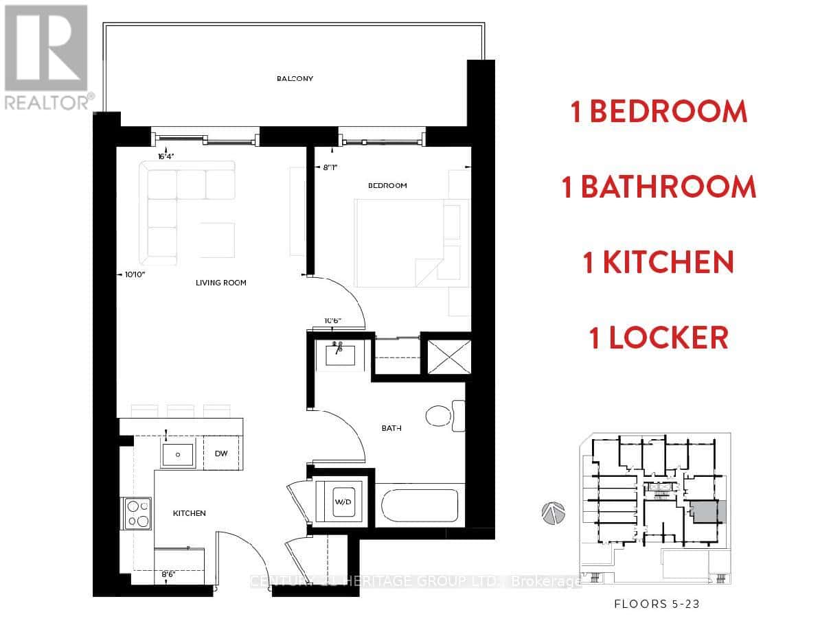 1813 - 15 QUEEN STREET S — Hamilton (Central), Ontario - Photo 3 of 12