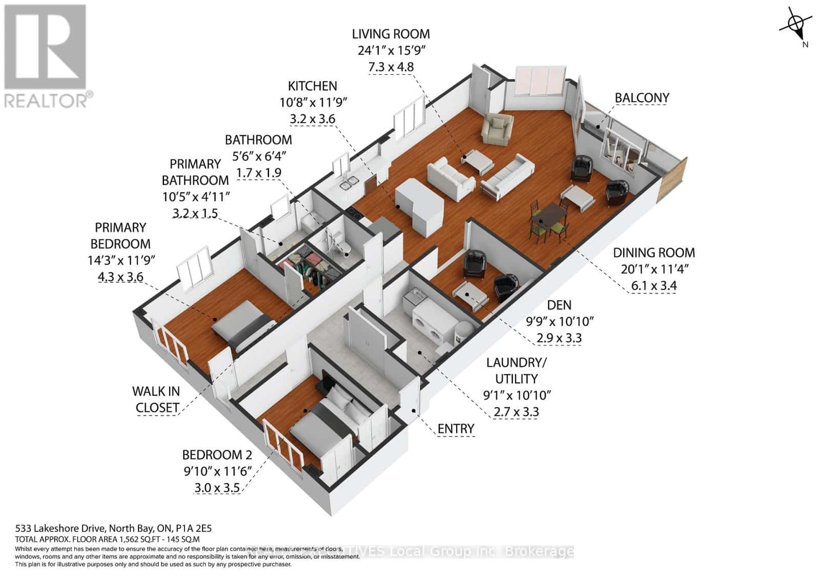 404 - 533 LAKESHORE DRIVE — North Bay (Ferris), Ontario - Photo 2 of 33