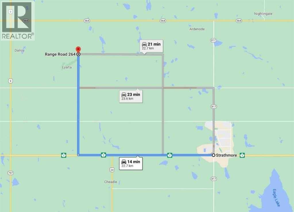 W4R26T25S16;4 Range Road 264 — Rural Wheatland County, Alberta - Main photo