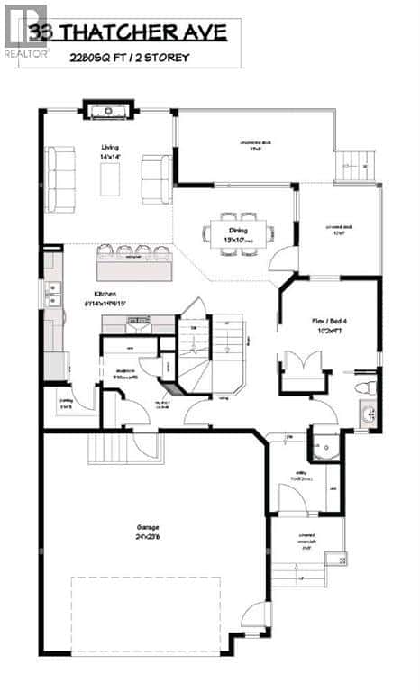 33 Thatcher Avenue — Red Deer, Alberta - Photo 3 of 5