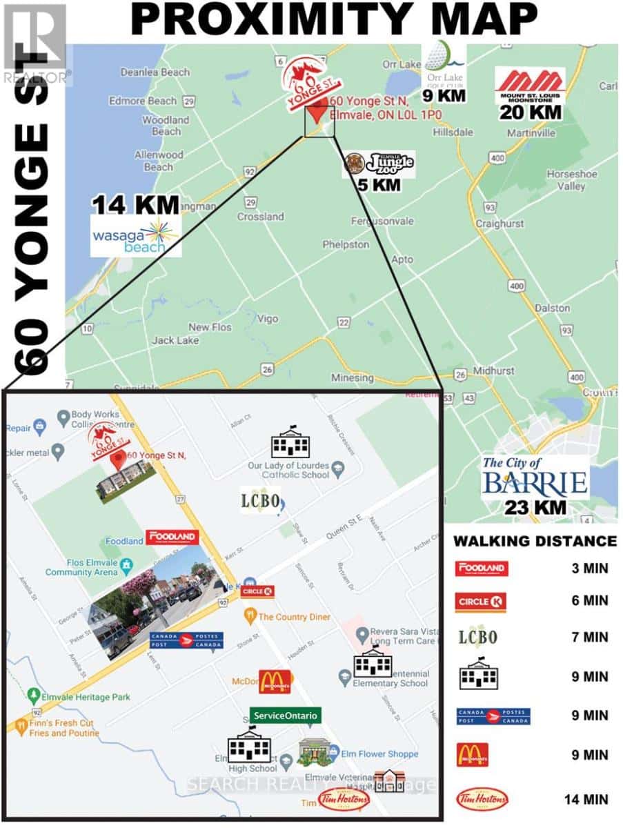 60 YONGE STREET N — Springwater (Elmvale), Ontario - Photo 3 of 6