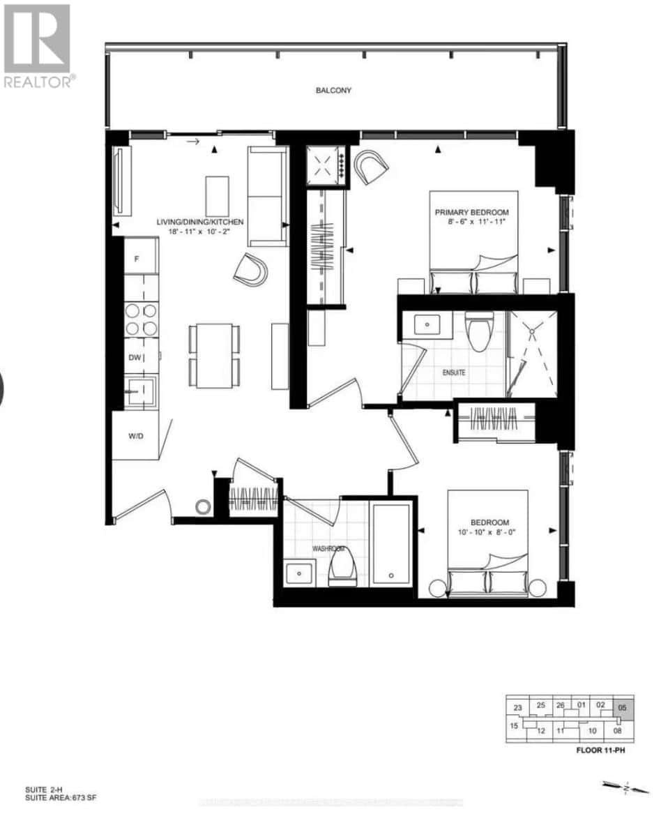 1105 - 5858 YONGE STREET — Toronto (Newtonbrook West) - Photo 4 of 12