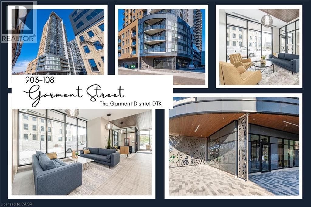 108 GARMENT Street Unit# 903 — Kitchener, Ontario - Main photo
