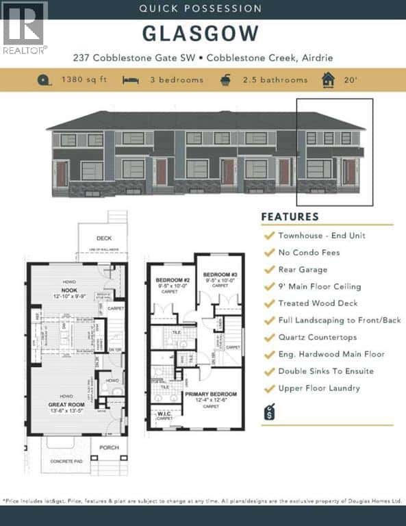 237 Cobblestone Gate SW — Airdrie, Alberta - Photo 2 of 15