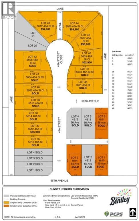 Lot 38, 5514 48A Street — Bentley, Alberta - Main photo