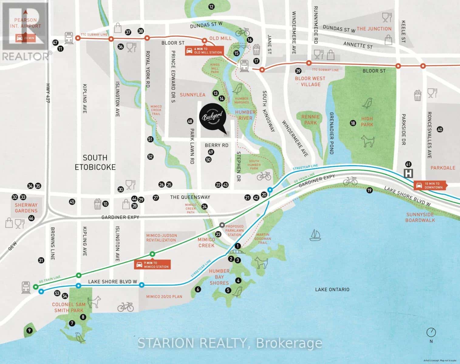 513 - 25 NEIGHBOURHOOD LANE — Toronto (Stonegate-Queensway), Ontario - Photo 2 of 22