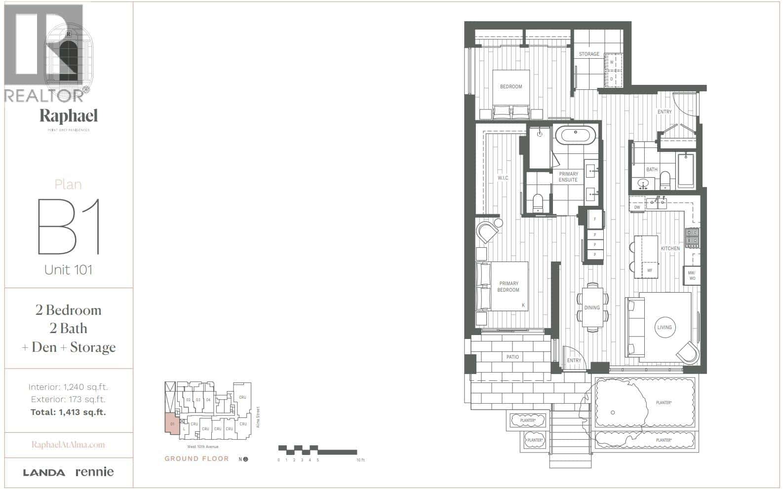 101 3668 W 10TH AVENUE — Vancouver, British Columbia - Photo 2 of 38