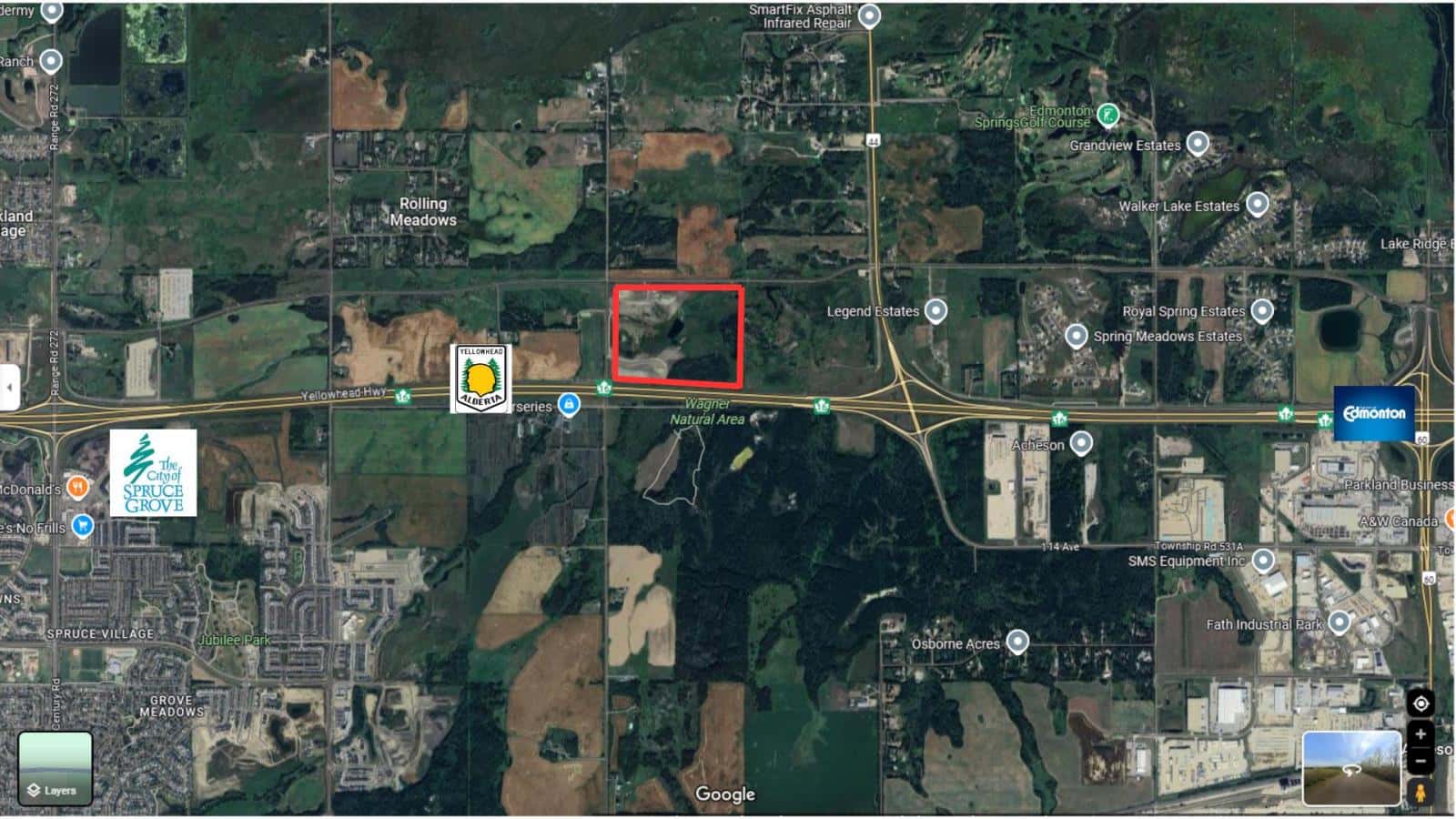 Yellowhead Trail — Parkland County, Alberta - Photo 2 of 7