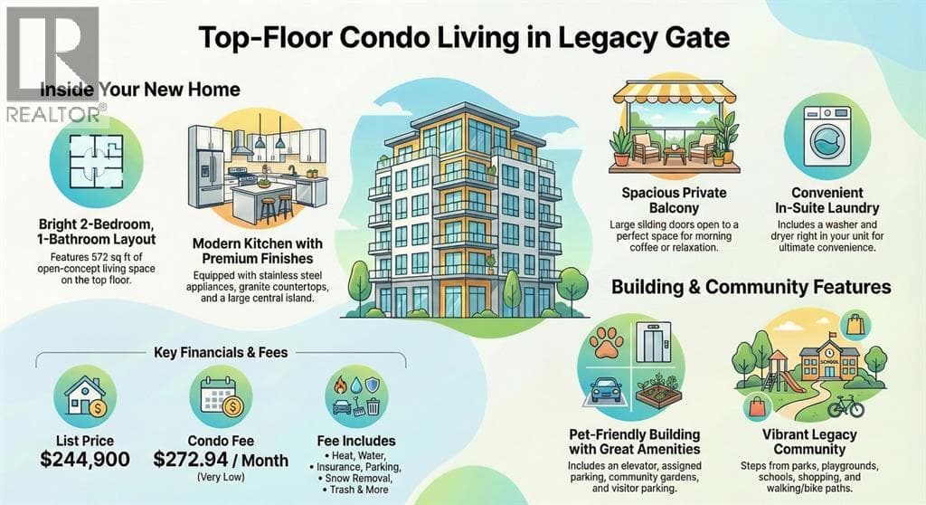 3407, 81 Legacy Boulevard SE — Calgary, Alberta - Main photo