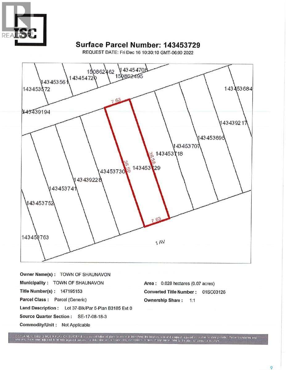275 1st AVENUE E — Shaunavon, Saskatchewan - Photo 2 of 4