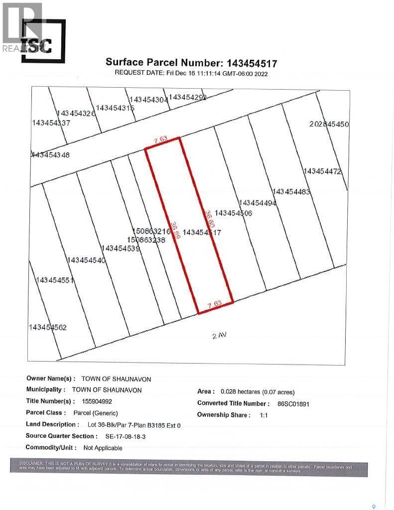 289 2nd AVENUE E — Shaunavon, Saskatchewan - Main photo