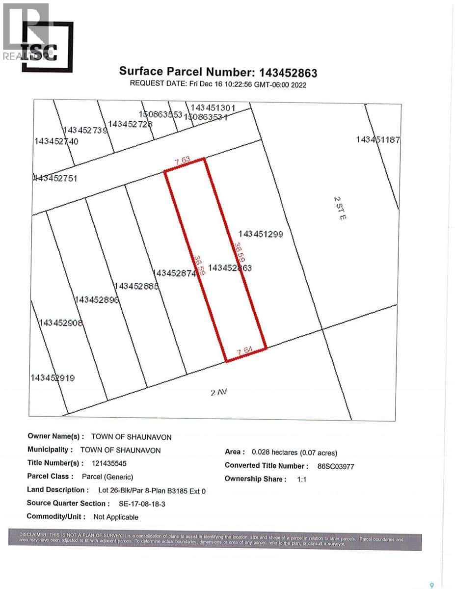 185 2nd AVENUE E — Shaunavon, Saskatchewan - Photo 2 of 4