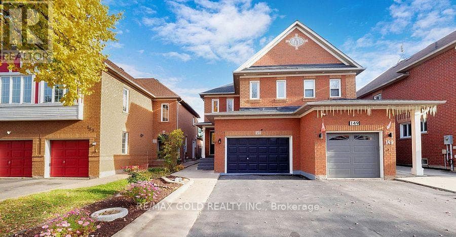 151 CLOVER BLOOM ROAD — Brampton (Sandringham-Wellington), Ontario - Main photo