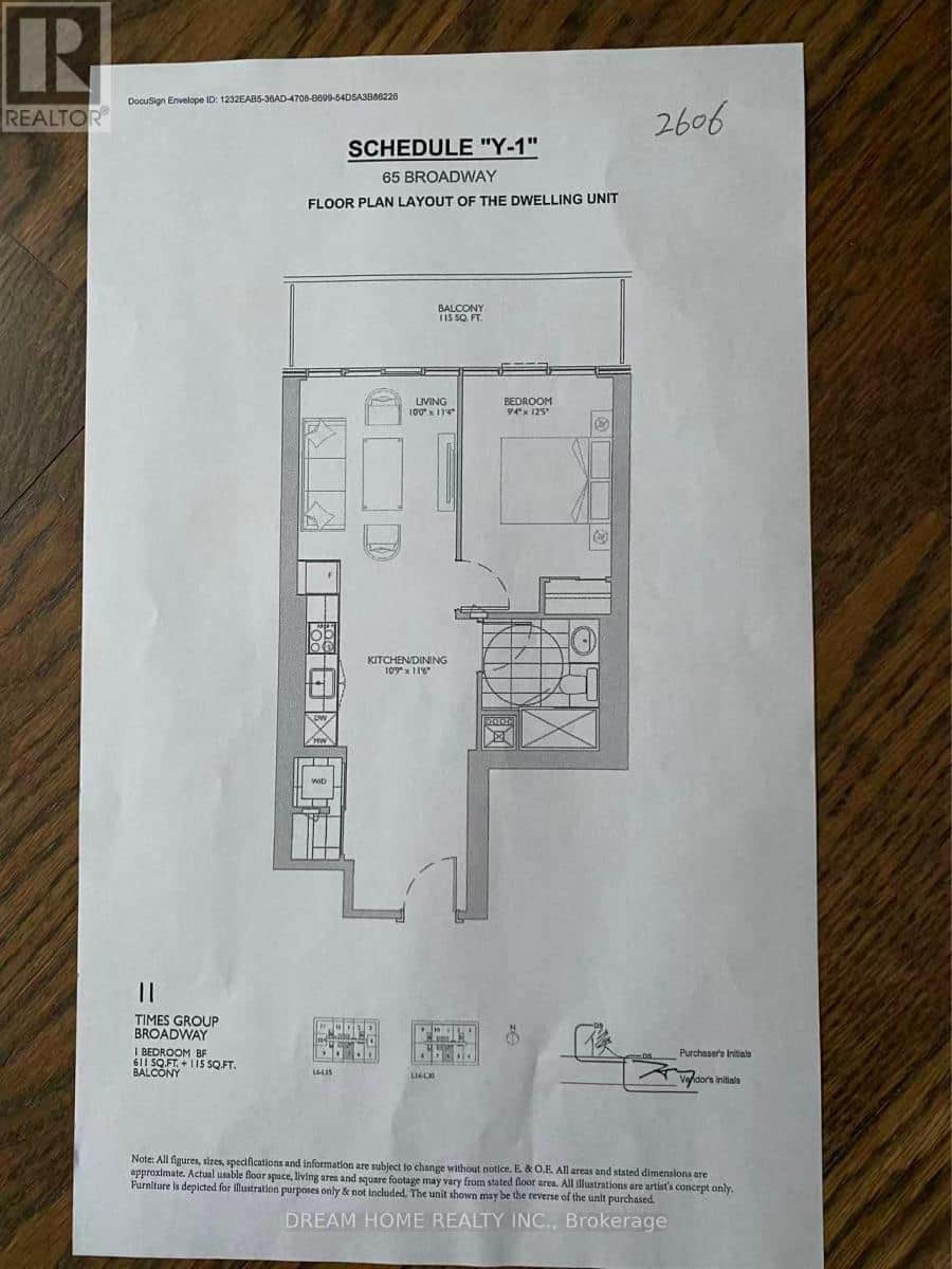 2606 - 65 BROADWAY AVENUE - Photo 3 of 3, Toronto (Mount Pleasant West), Ontario