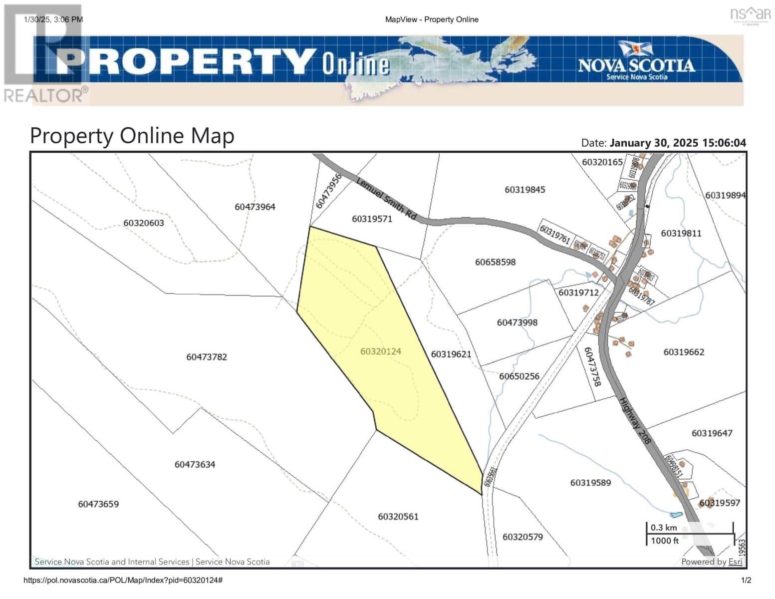 Lemuel Smith Road - Photo 2 of 2, Hemford, Nova Scotia